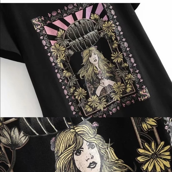 Stevie Nicks Follow Sun Retro Rocker Tee - Picture 4 of 7